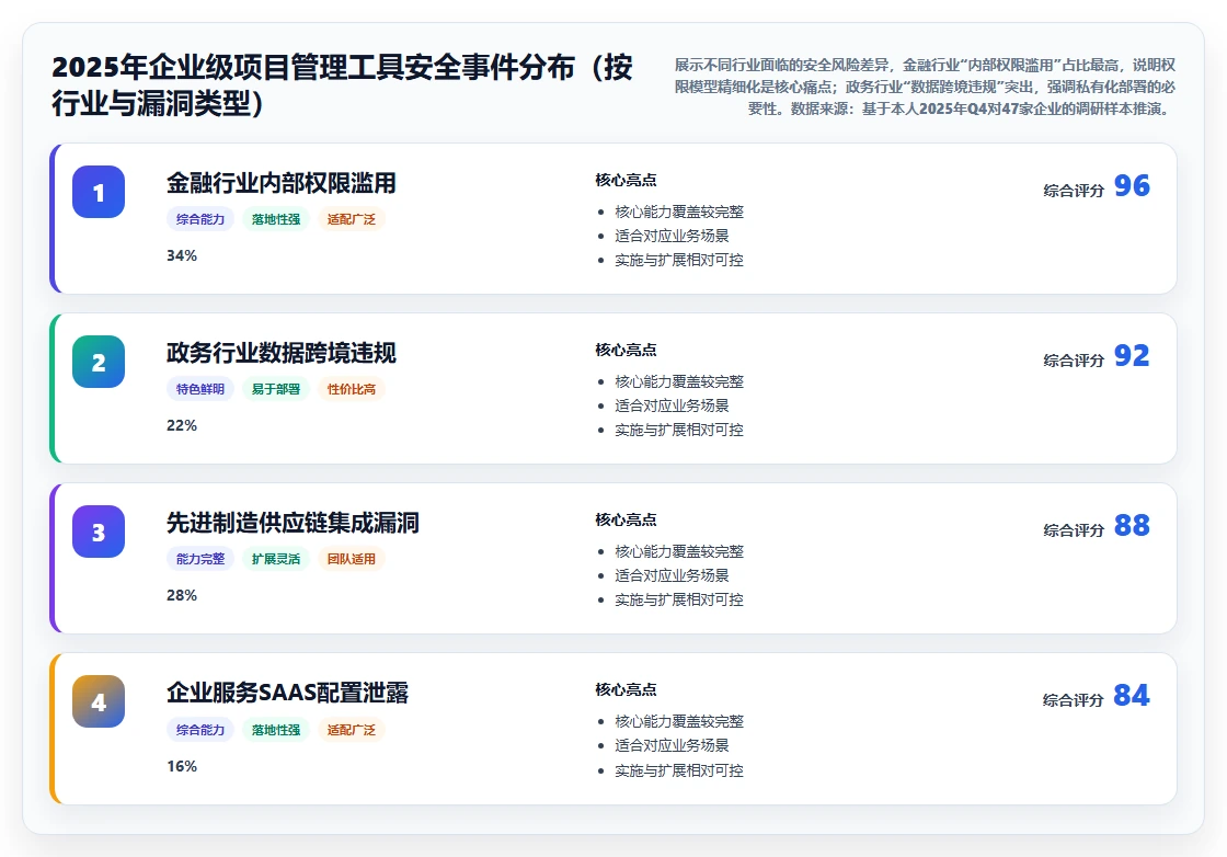 2026年安全的瀑布管理工具怎么选？企业级高安全性测评指南