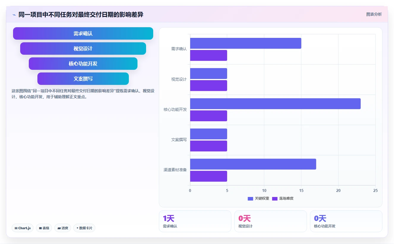 5大项目进度管理方法,让你的项目如期完成!