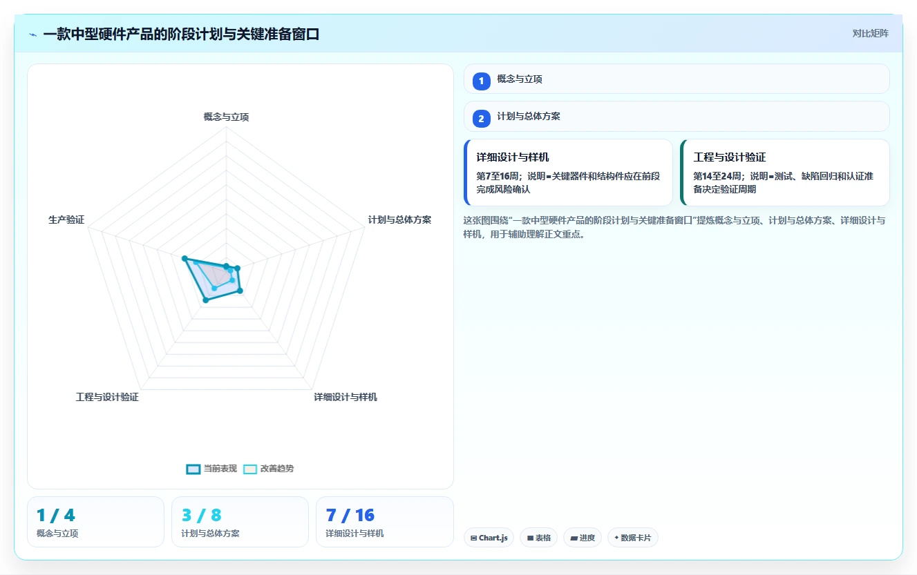 IPD项目计划怎么写：全阶段里程碑、交付物与评审节奏