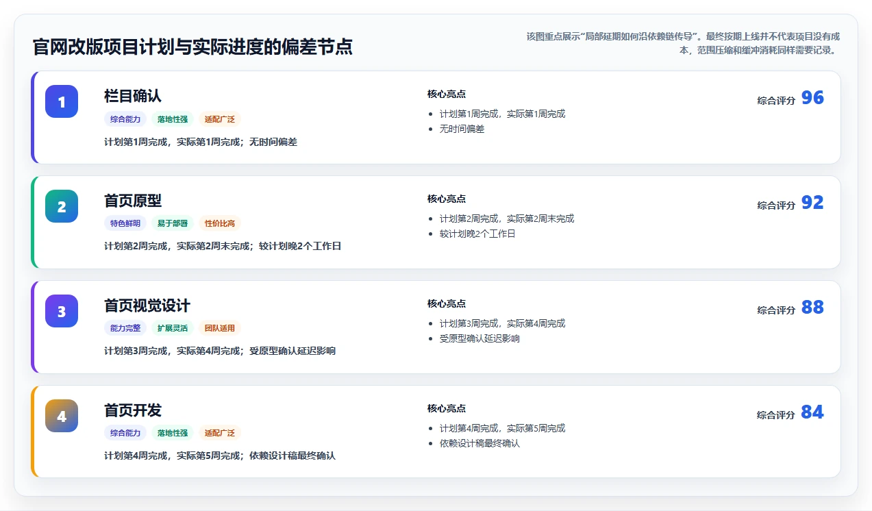 掌握项目管理的8个表格，让你的项目如虎添翼！