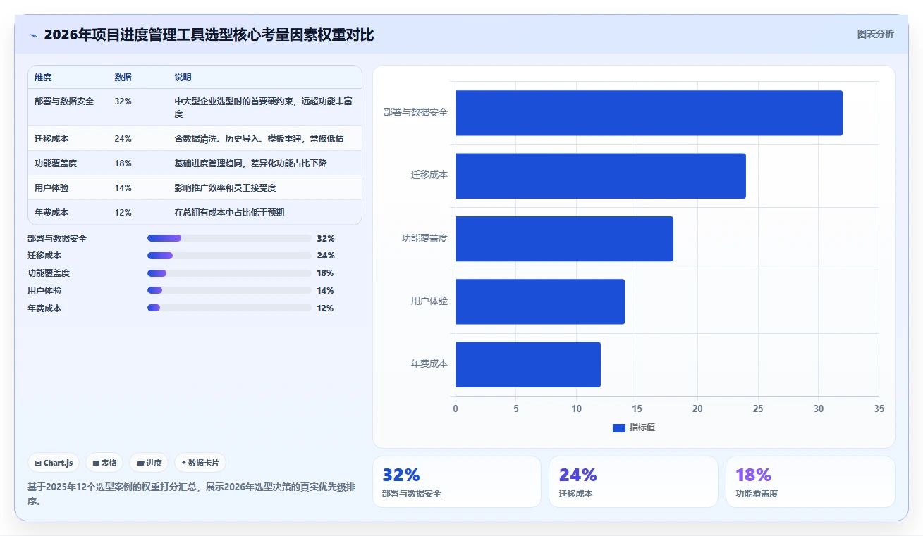 2026年项目进度管理工具盘点：10款主流软件功能场景与选型测评