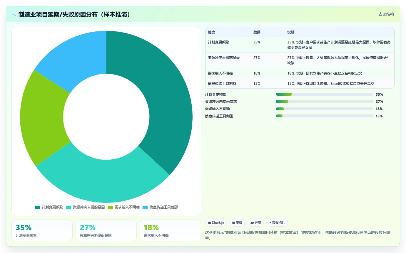 制造业项目管理软件哪个更高效?2026年深度测评帮你精准选型