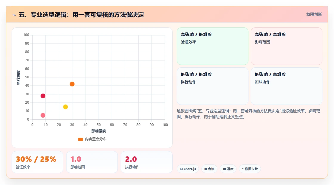 五、专业选型逻辑:用一套可复核的方法做决定