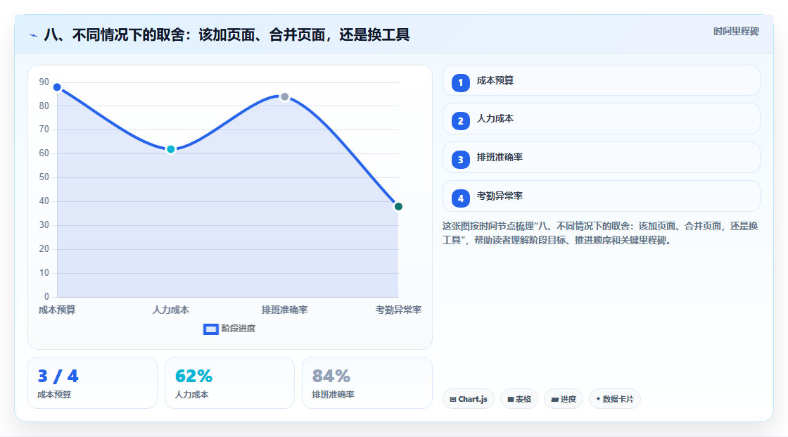 八、不同情况下的取舍:该加页面、合并页面,还是换工具