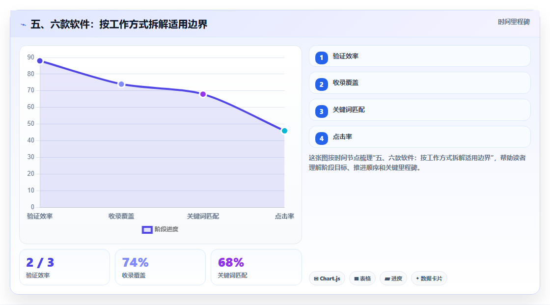 五、六款软件：按工作方式拆解适用边界