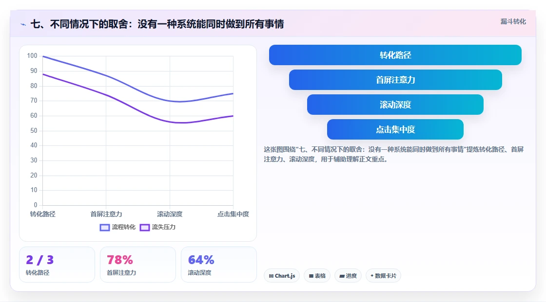 七、不同情况下的取舍：没有一种系统能同时做到所有事情