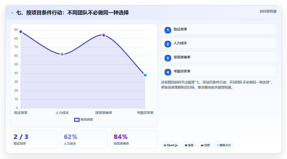 七、按项目条件行动：不同团队不必做同一种选择