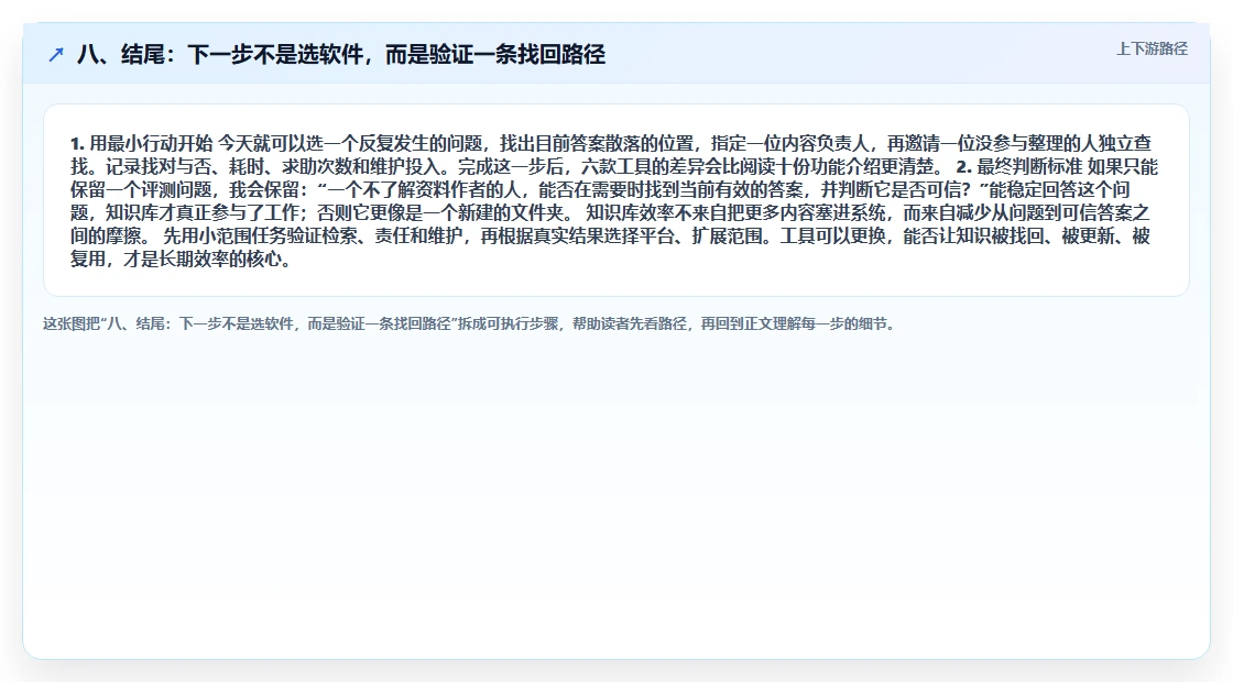 八、结尾:下一步不是选软件,而是验证一条找回路径
