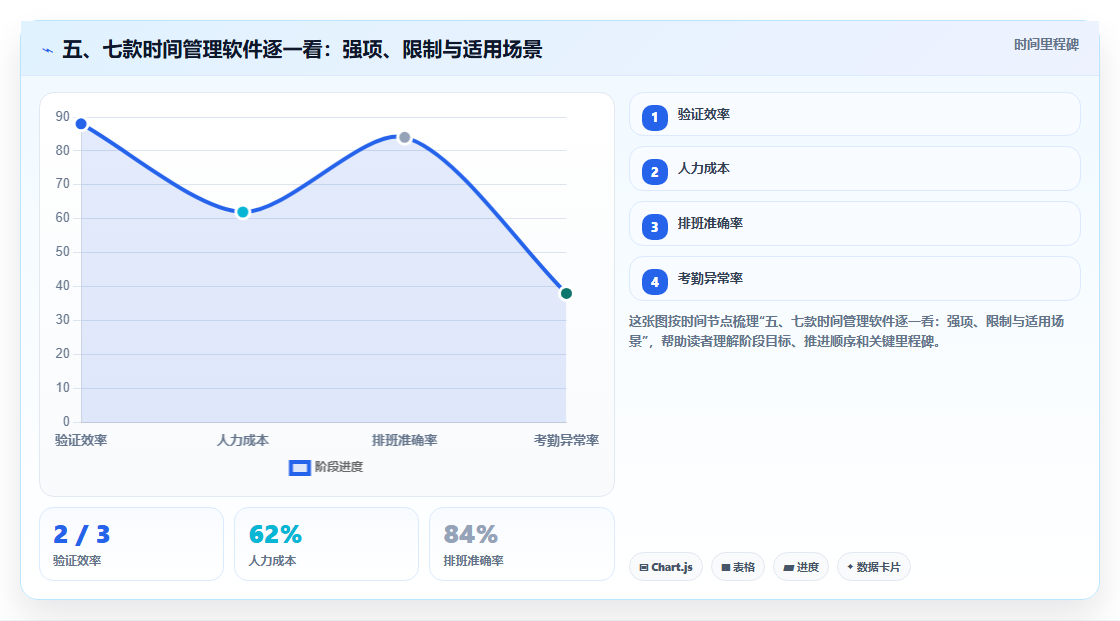 五、七款时间管理软件逐一看：强项、限制与适用场景