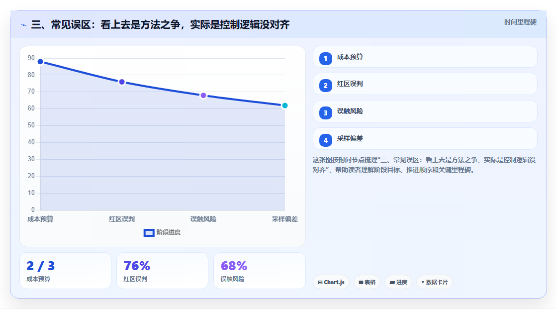 三、常见误区：看上去是方法之争，实际是控制逻辑没对齐
