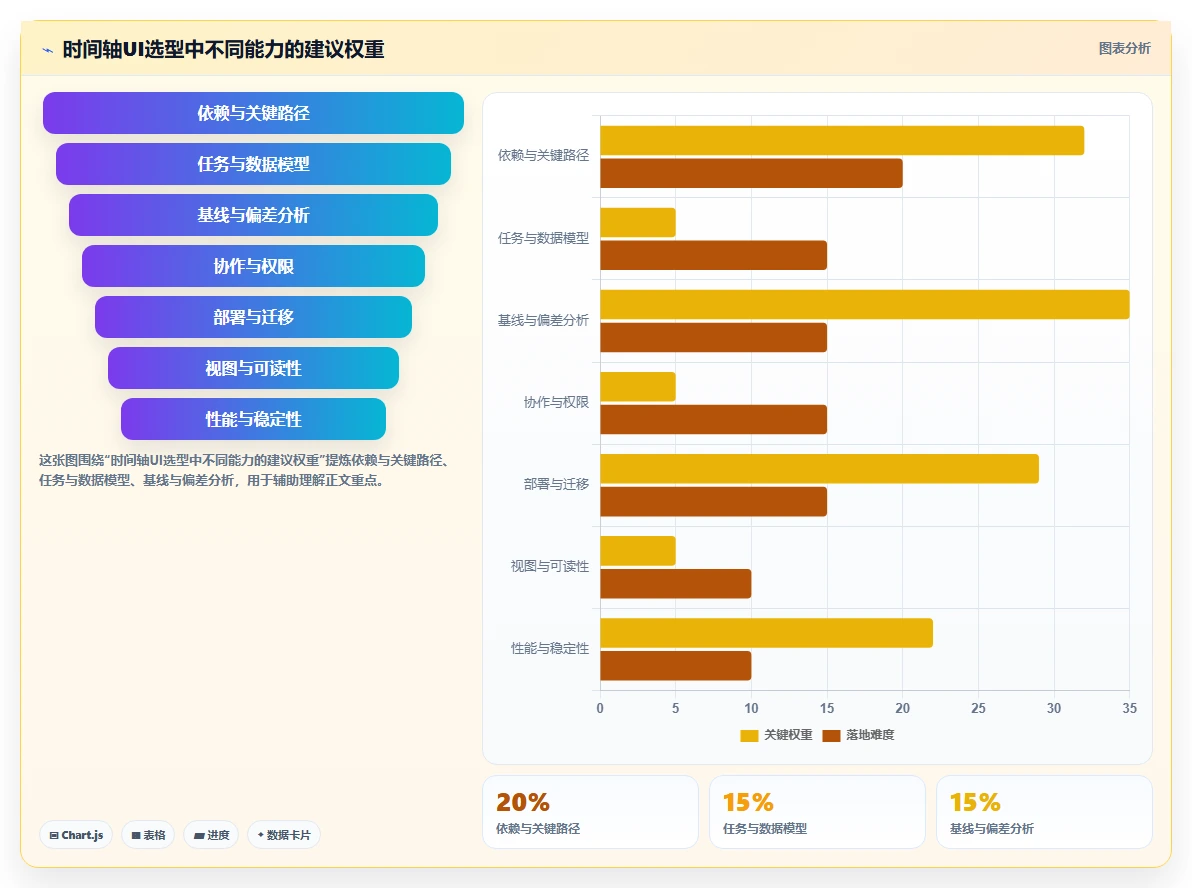 项目经理必看：如何选择最适合的项目进度时间轴UI？2026年选型指南