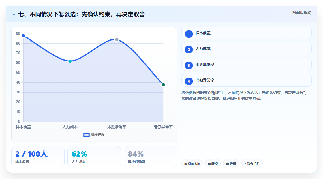 七、不同情况下怎么选:先确认约束,再决定取舍