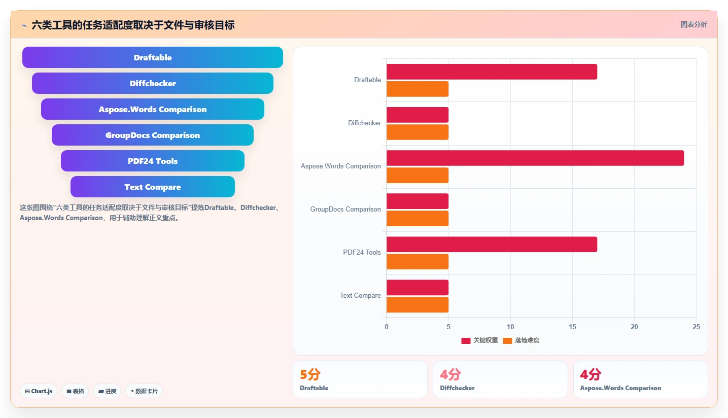 2026年效率之选：6款顶级在线文件比较工具深度对比