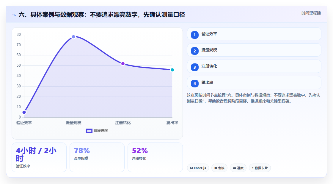 六、具体案例与数据观察：不要追求漂亮数字，先确认测量口径