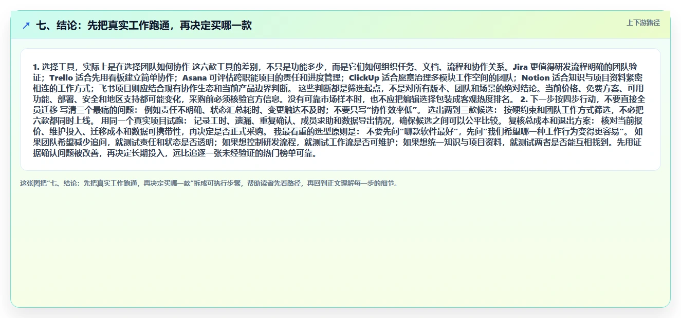 七、结论：先把真实工作跑通，再决定买哪一款