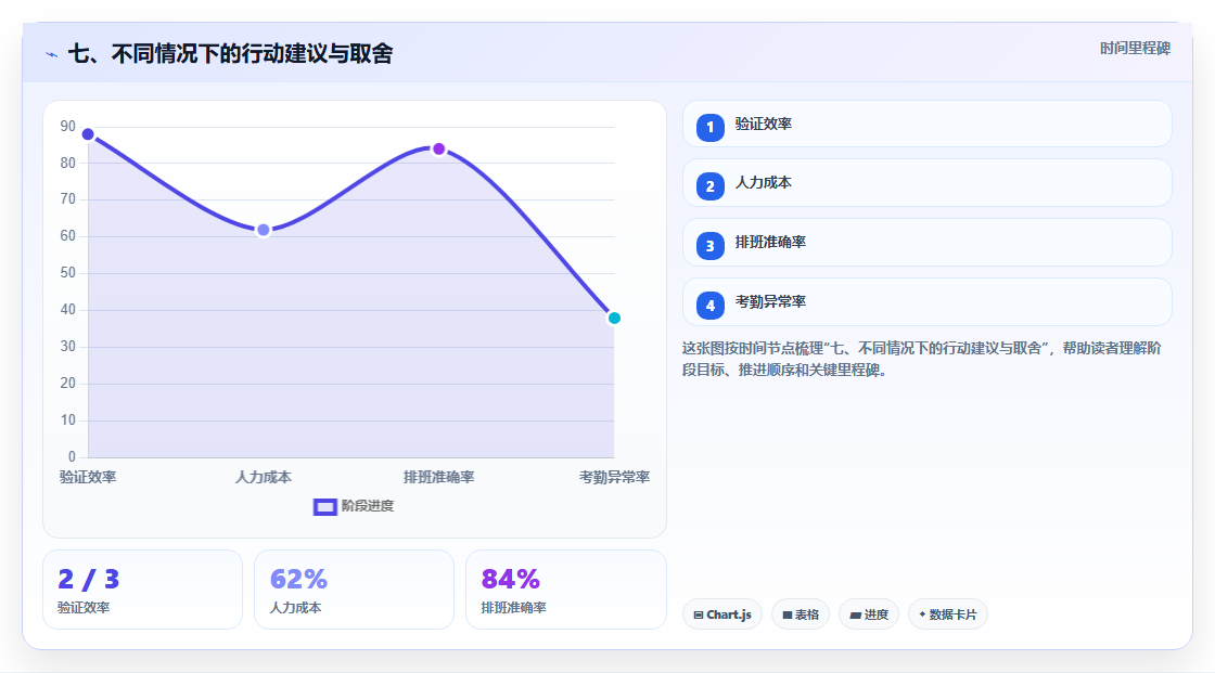 七、不同情况下的行动建议与取舍