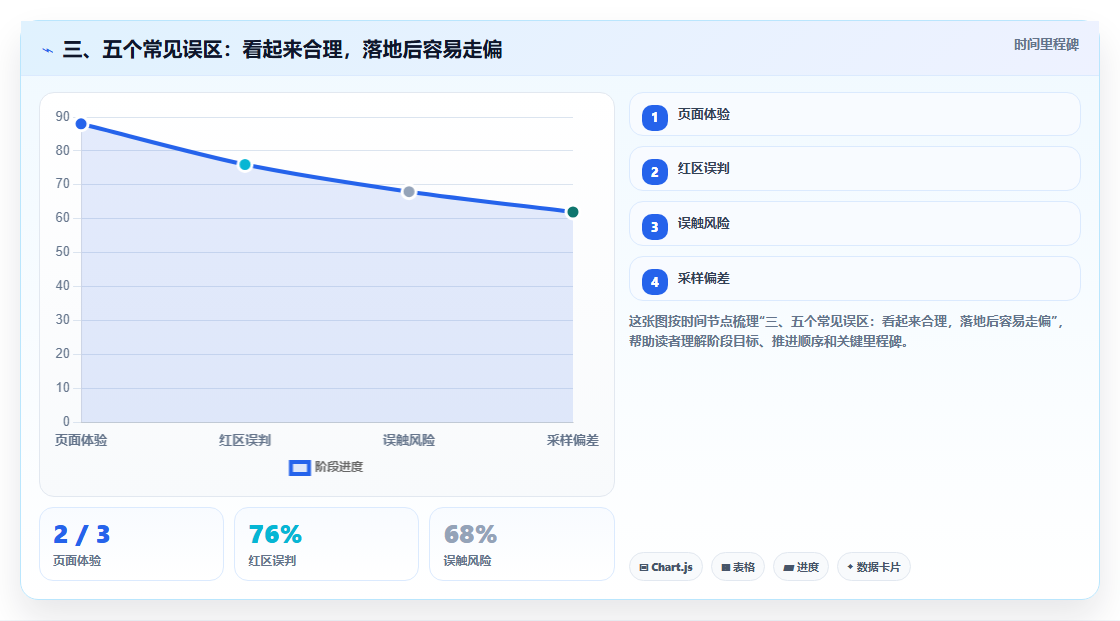 三、五个常见误区：看起来合理，落地后容易走偏
