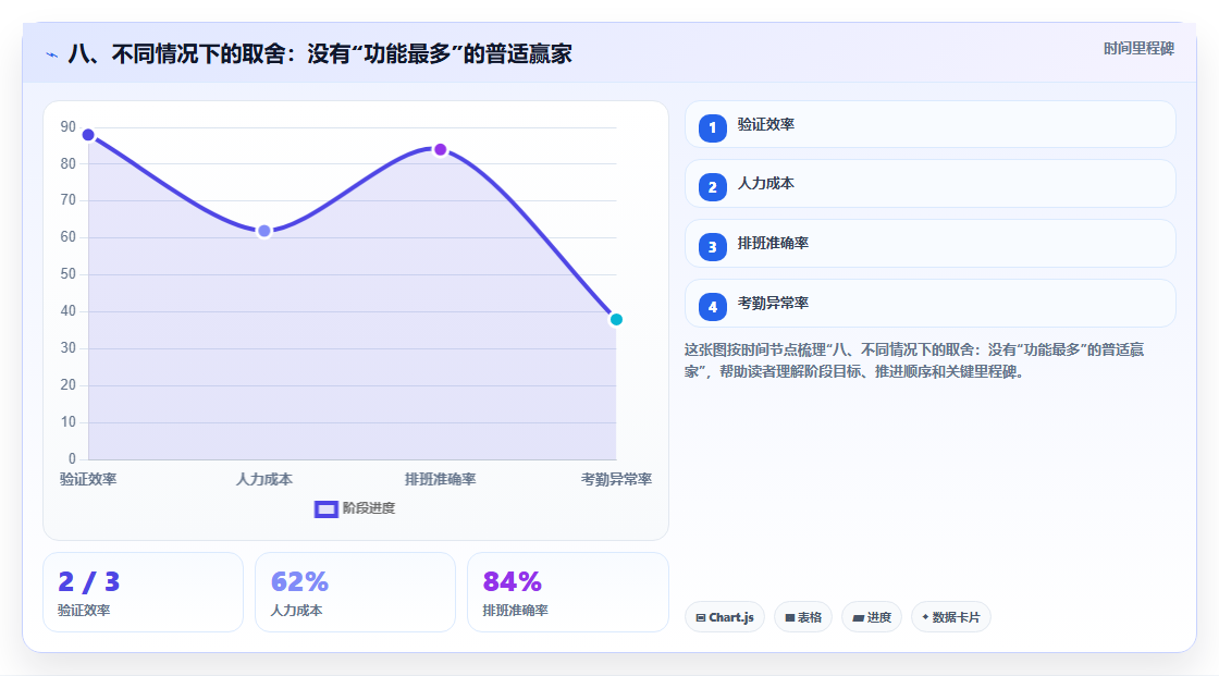 八、不同情况下的取舍:没有“功能最多”的普适赢家