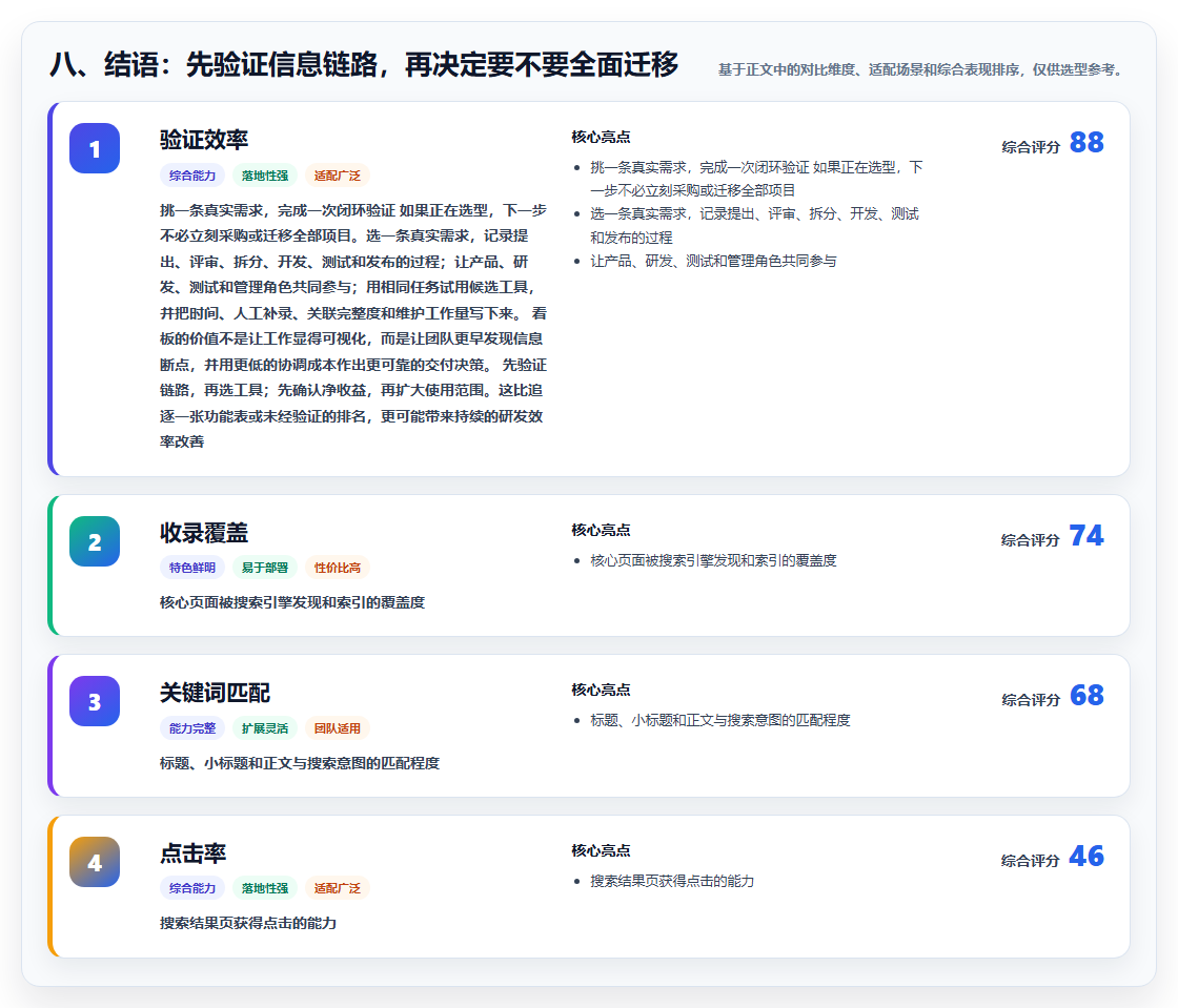 八、结语:先验证信息链路,再决定要不要全面迁移