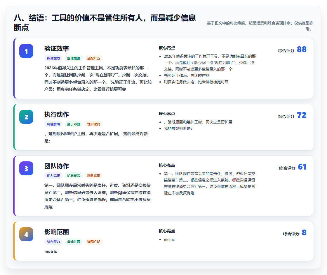 八、结语:工具的价值不是管住所有人,而是减少信息断点