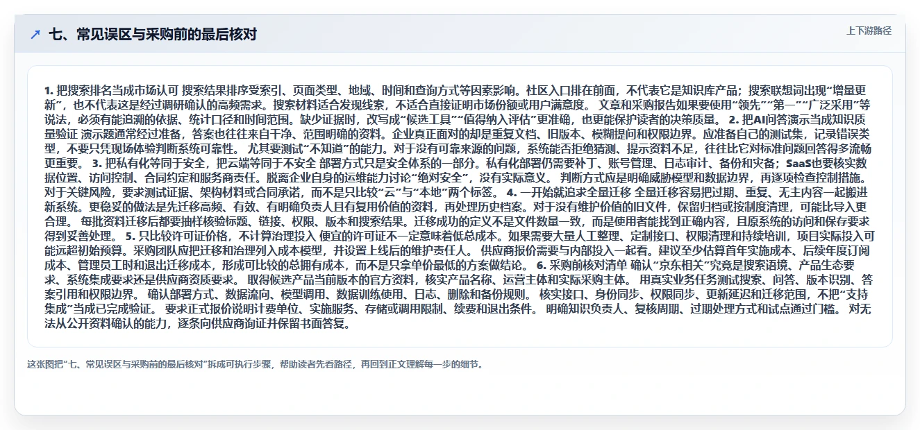 七、常见误区与采购前的最后核对