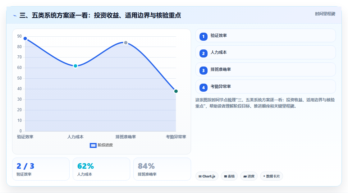 三、五类系统方案逐一看:投资收益、适用边界与核验重点