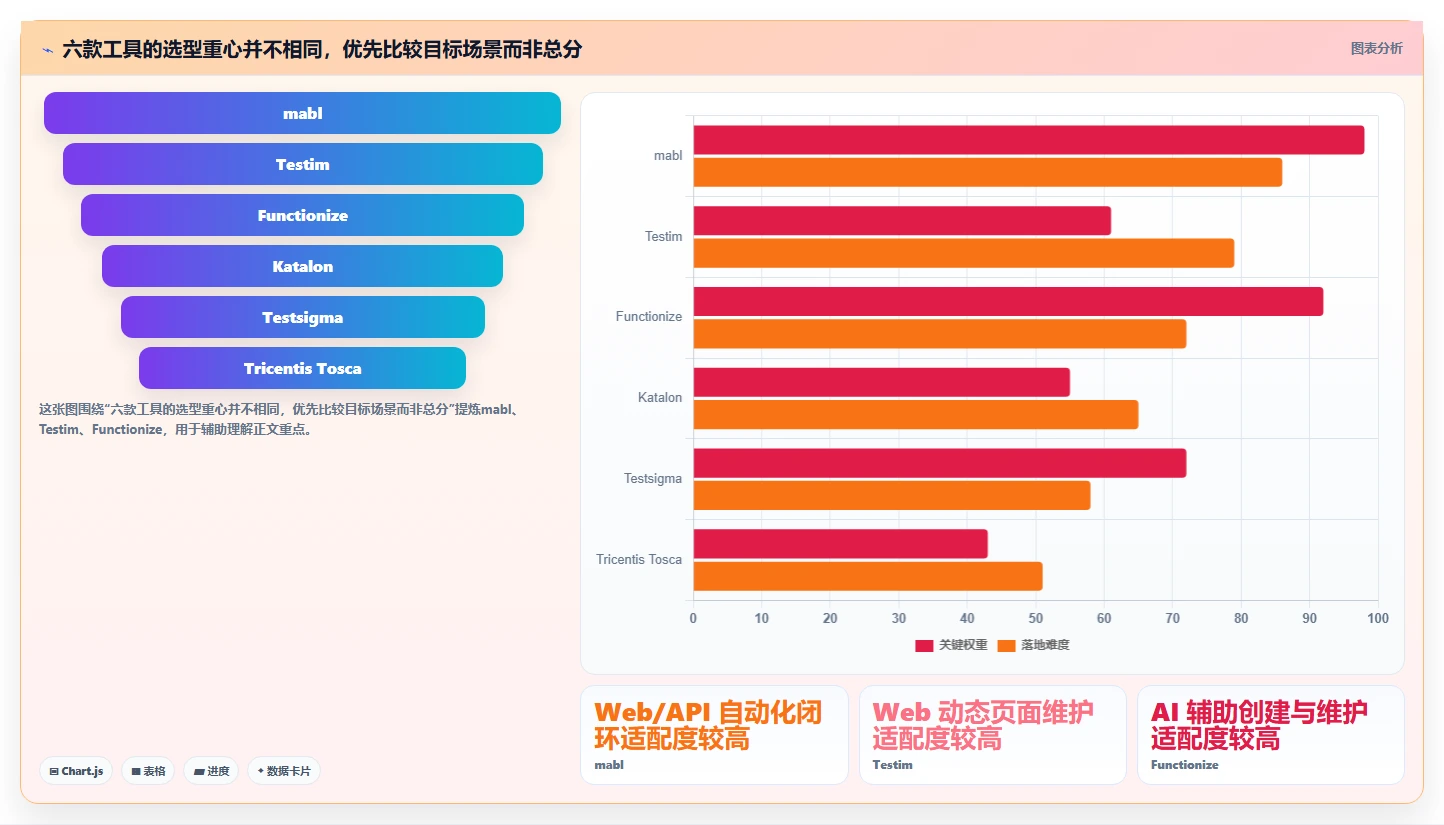 自动生成测试用例工具选型指南：2026年6大热门工具深度分析