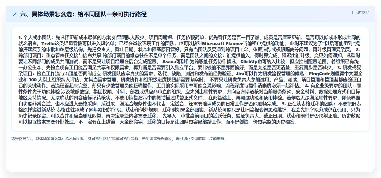 六、具体场景怎么选：给不同团队一条可执行路径