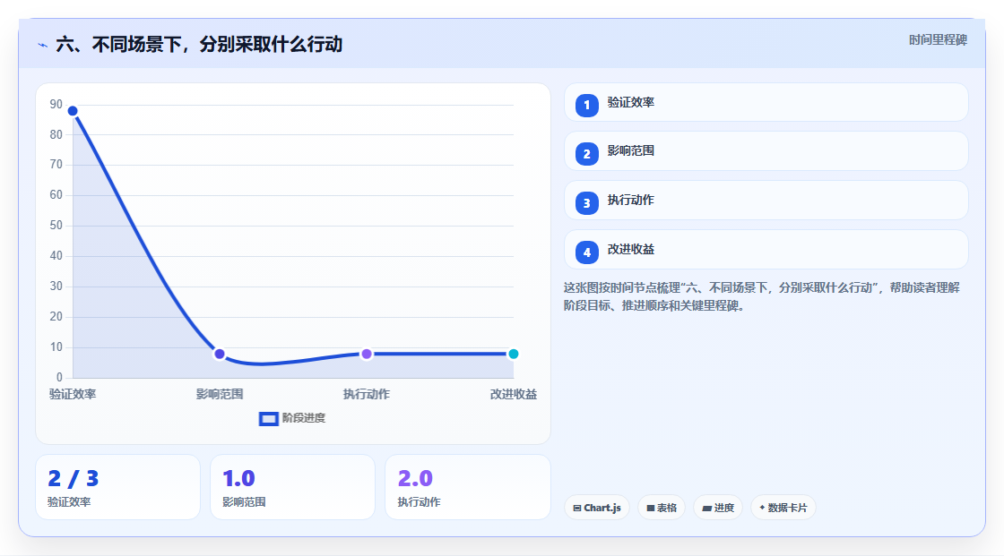 六、不同场景下,分别采取什么行动