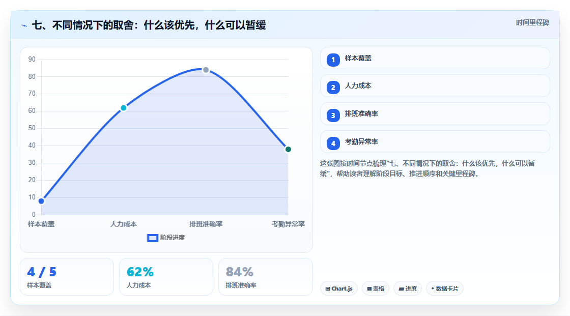 七、不同情况下的取舍：什么该优先，什么可以暂缓