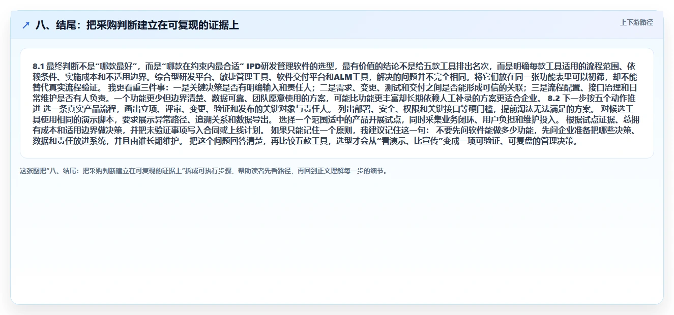 八、结尾:把采购判断建立在可复现的证据上