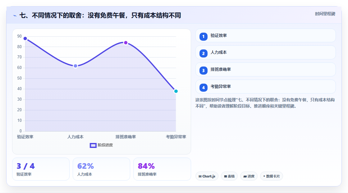 七、不同情况下的取舍：没有免费午餐，只有成本结构不同
