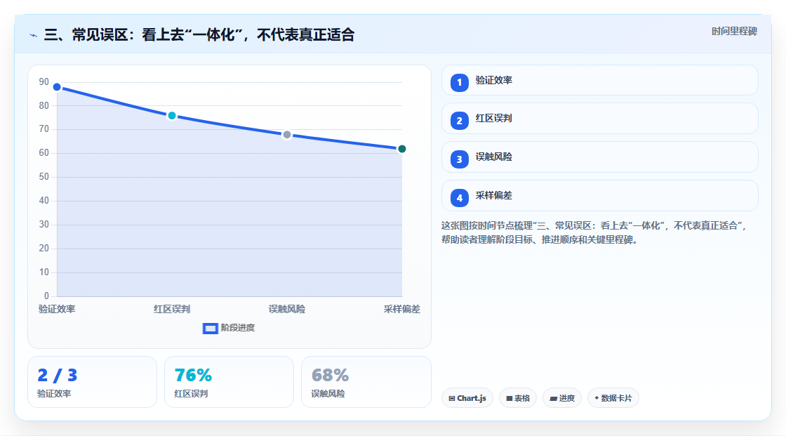 三、常见误区:看上去“一体化”,不代表真正适合