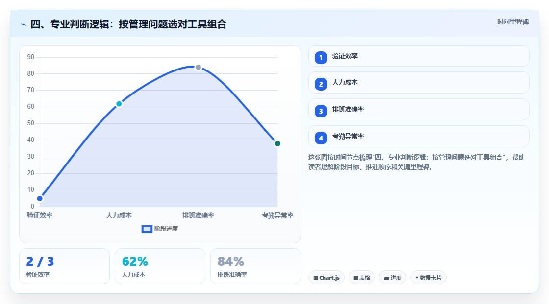 四、专业判断逻辑:按管理问题选对工具组合
