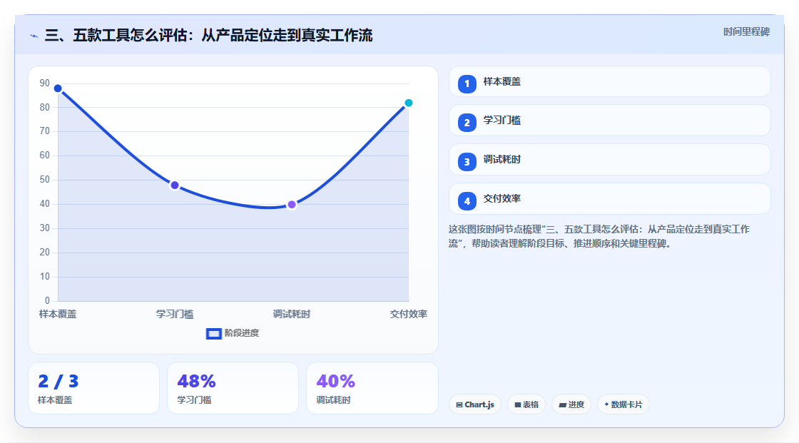 三、五款工具怎么评估:从产品定位走到真实工作流