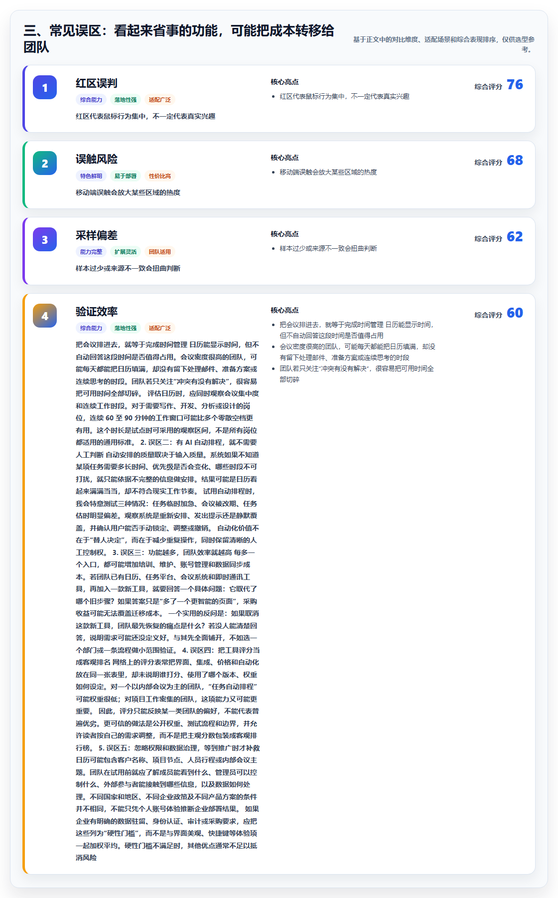 三、常见误区:看起来省事的功能,可能把成本转移给团队