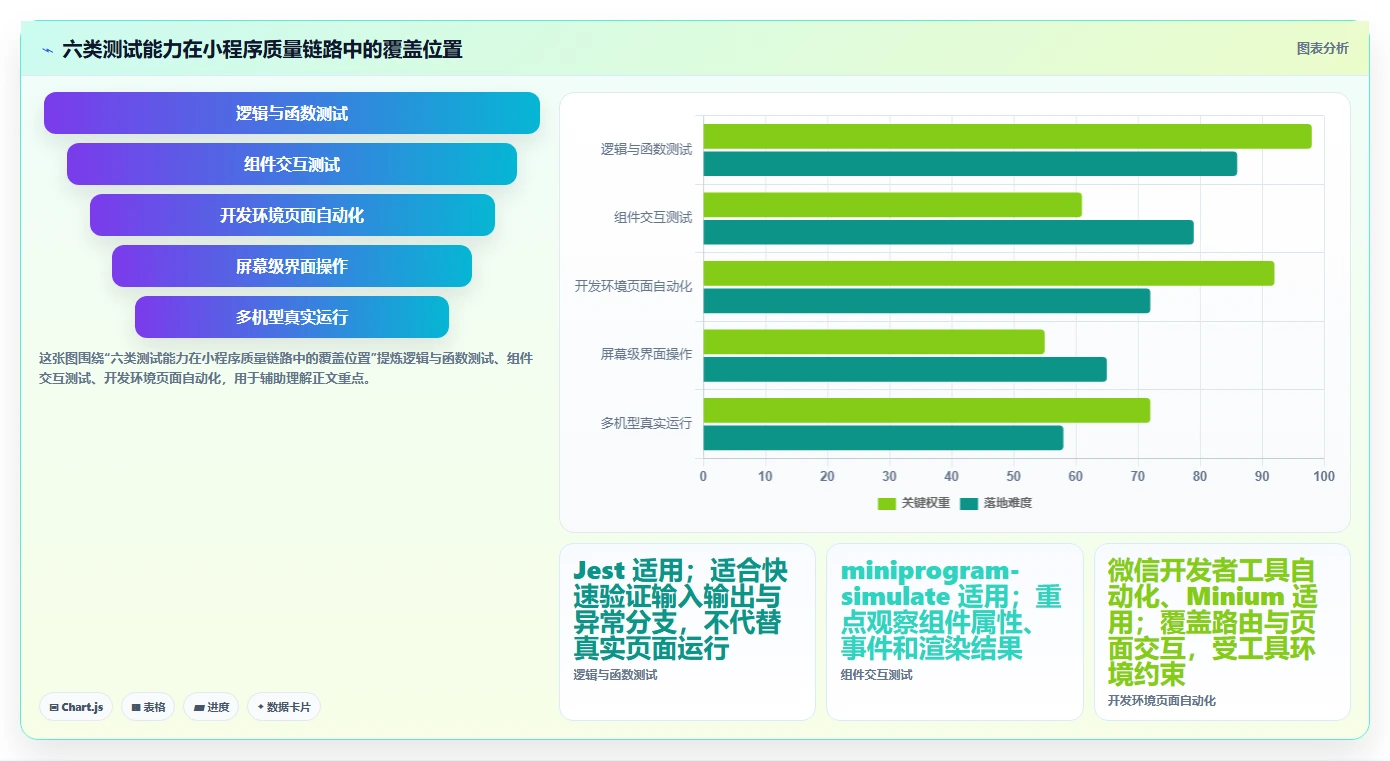 2026年微信小程序自动测试工具大盘点：6款提升开发效率的必备利器