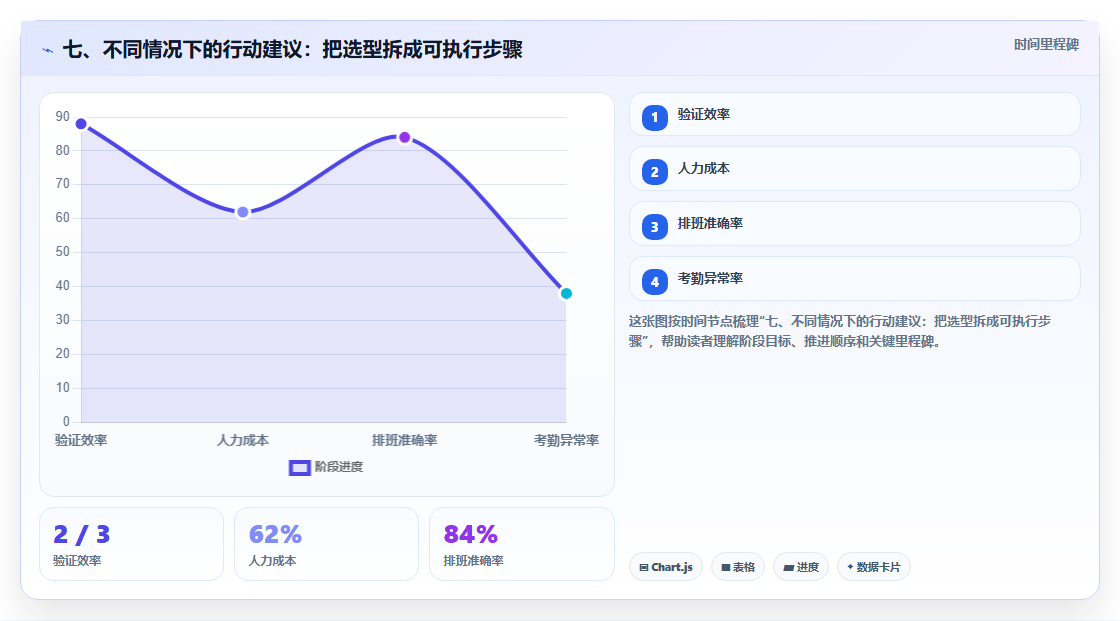 七、不同情况下的行动建议:把选型拆成可执行步骤