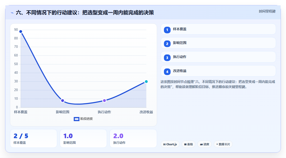 六、不同情况下的行动建议:把选型变成一周内能完成的决策