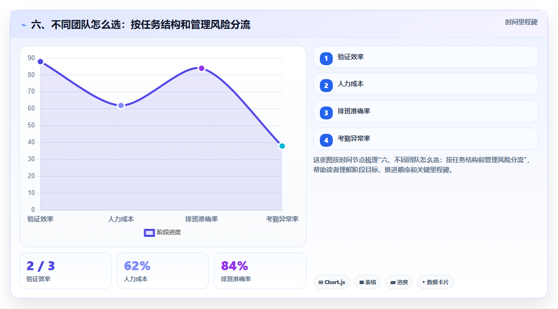 六、不同团队怎么选:按任务结构和管理风险分流