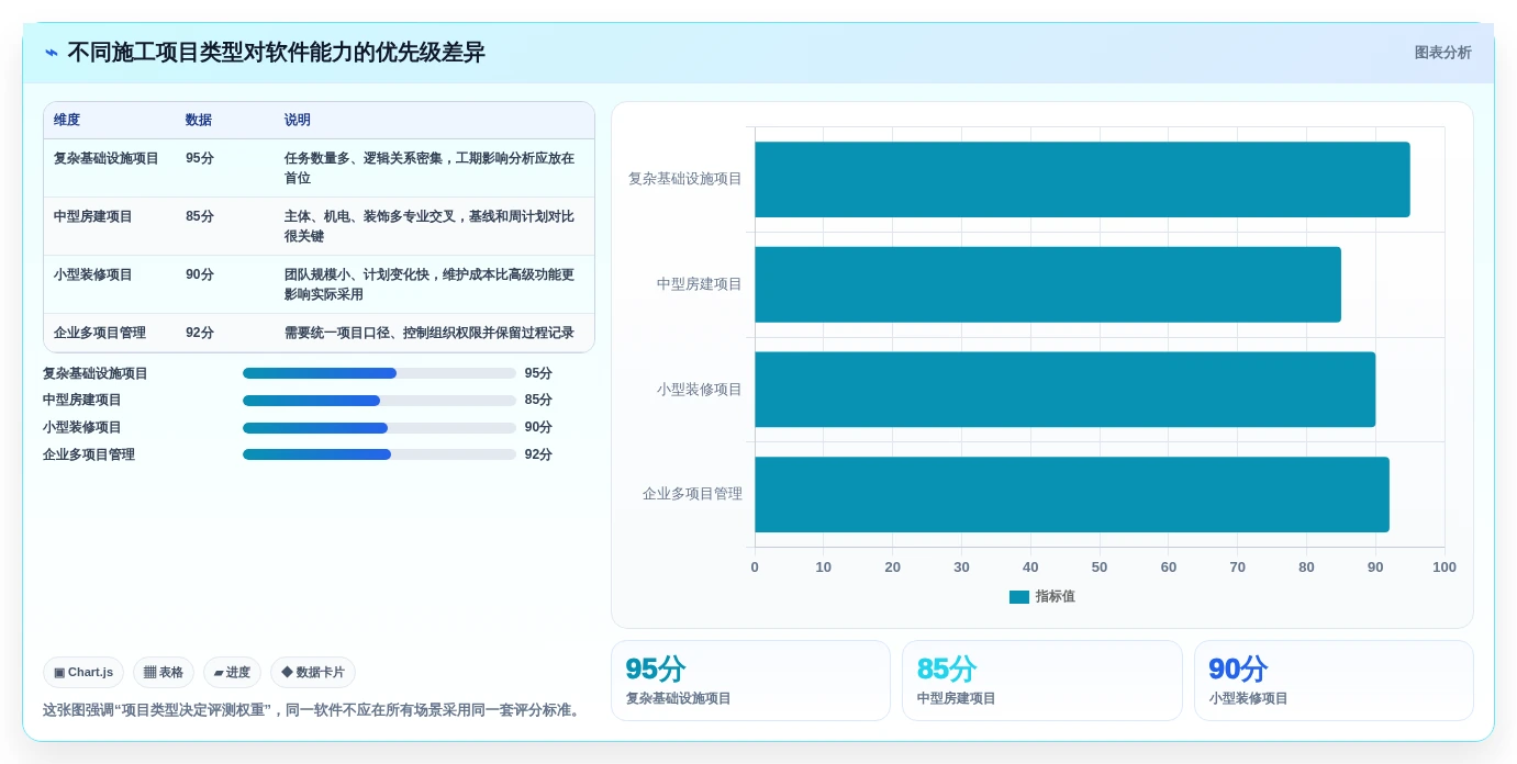 项目经理必看：2026年度8大施工进度计划网络图软件哪个好用详细评测