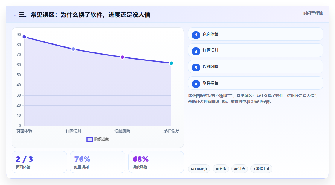 三、常见误区:为什么换了软件,进度还是没人信