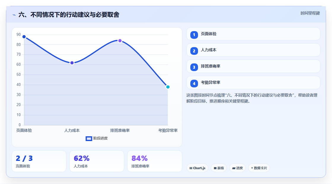 六、不同情况下的行动建议与必要取舍