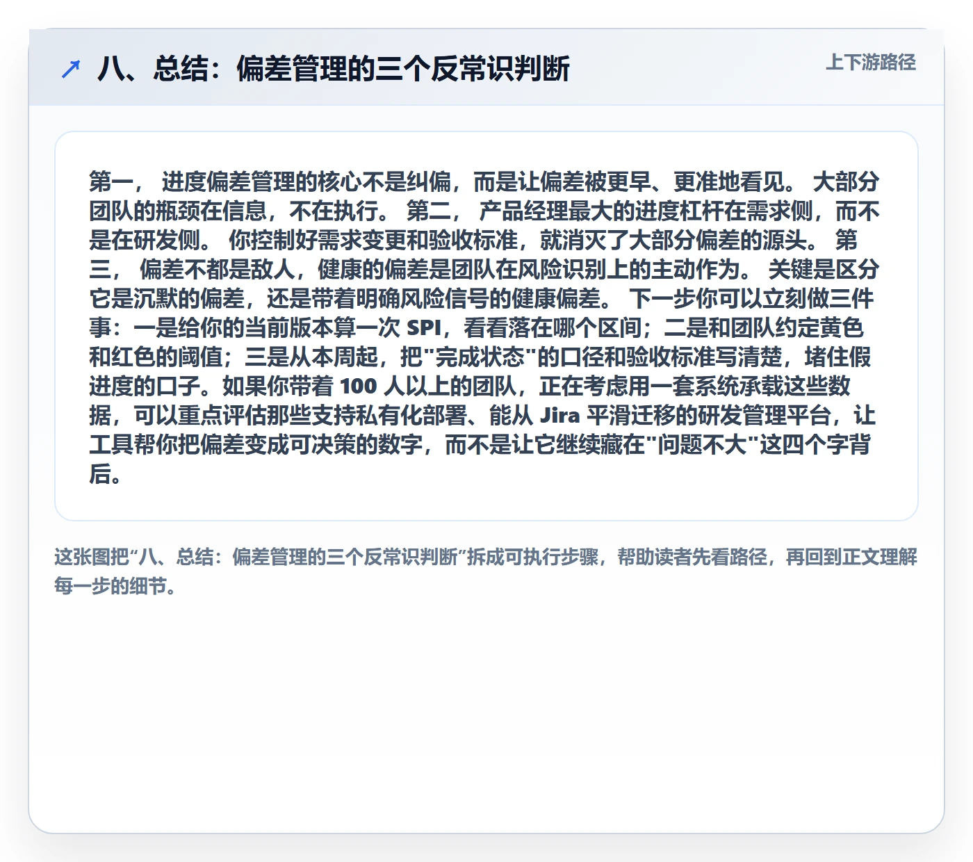 八、总结:偏差管理的三个反常识判断