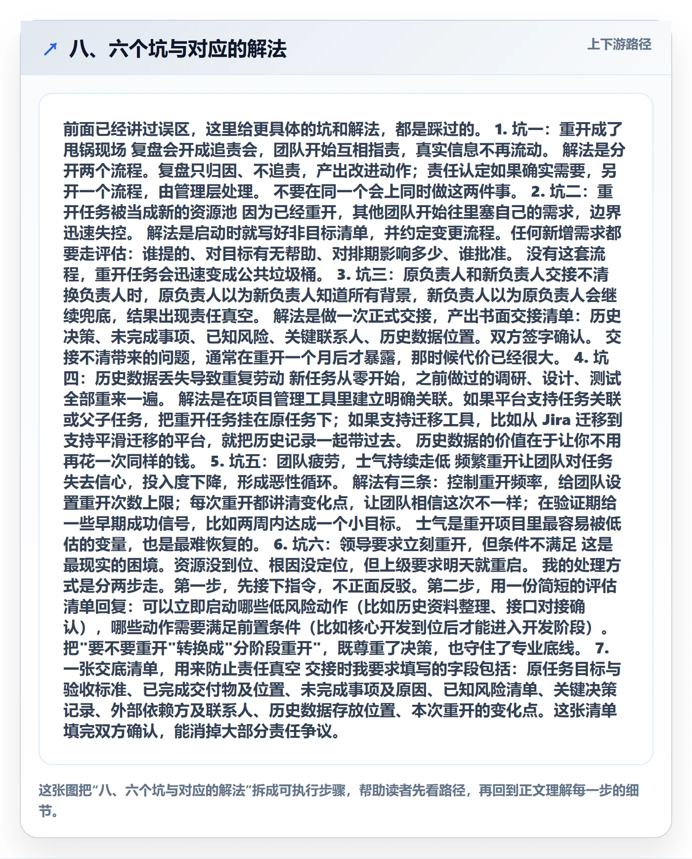 八、六个坑与对应的解法