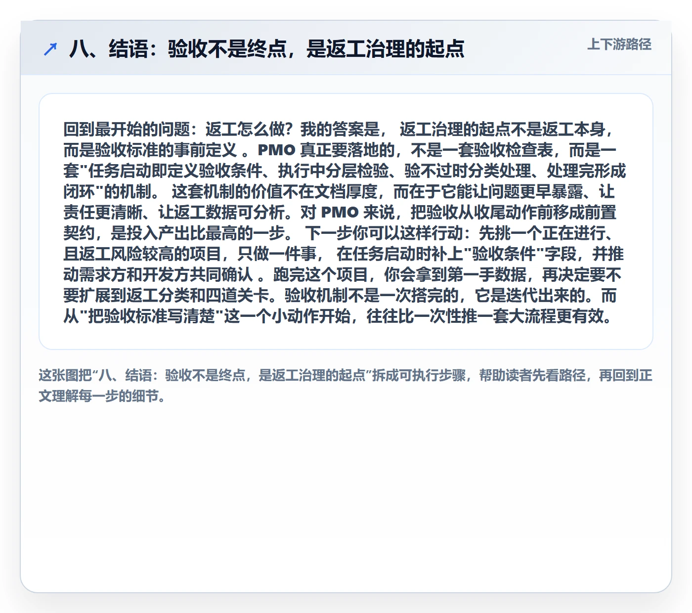 八、结语:验收不是终点,是返工治理的起点