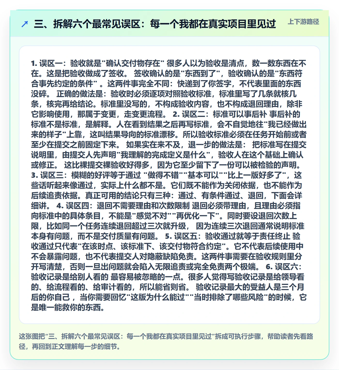 三、拆解六个最常见误区:每一个我都在真实项目里见过