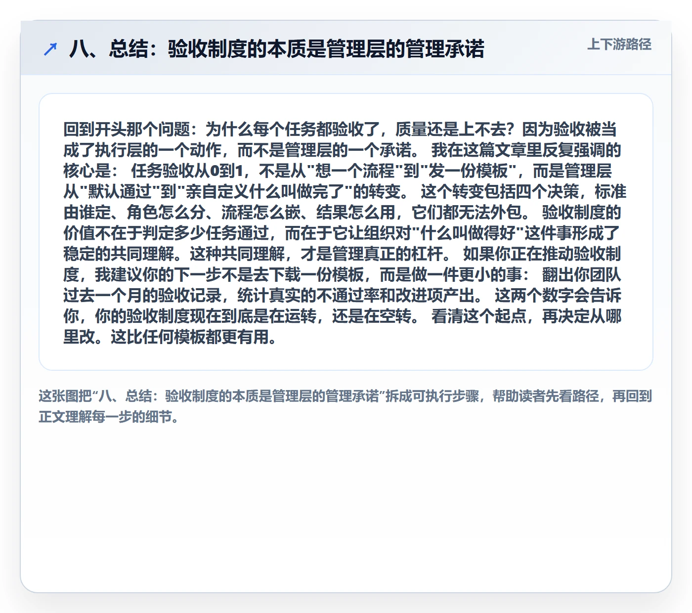 八、总结:验收制度的本质是管理层的管理承诺