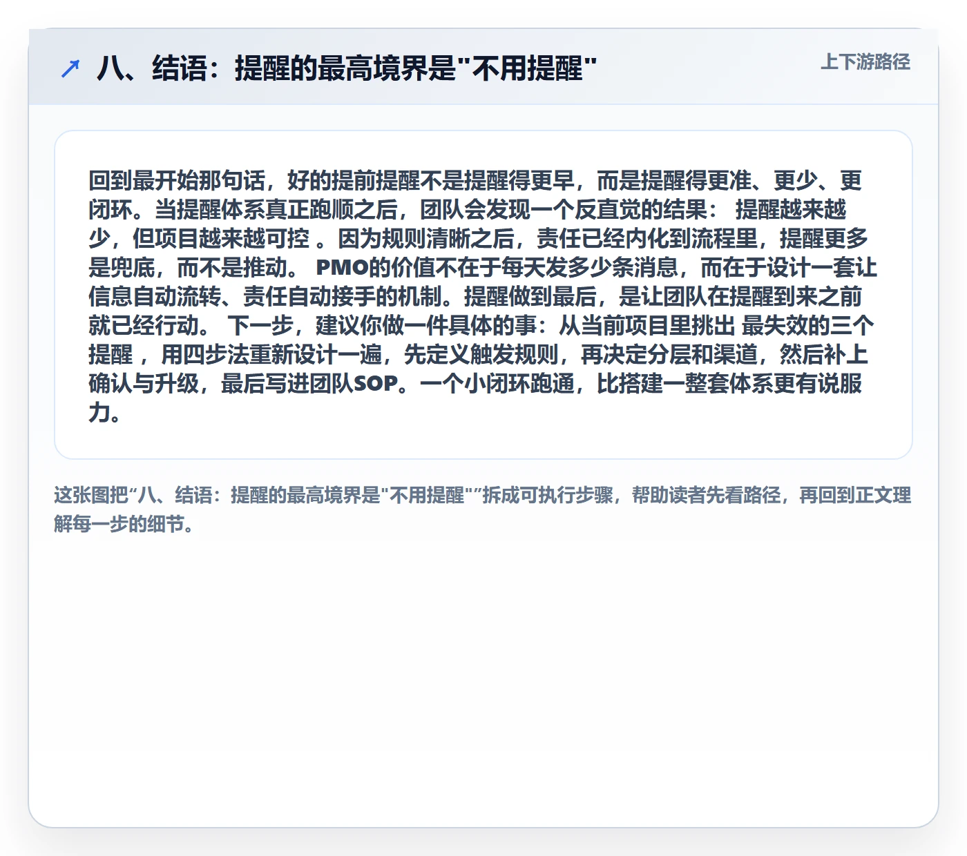 八、结语:提醒的最高境界是"不用提醒"