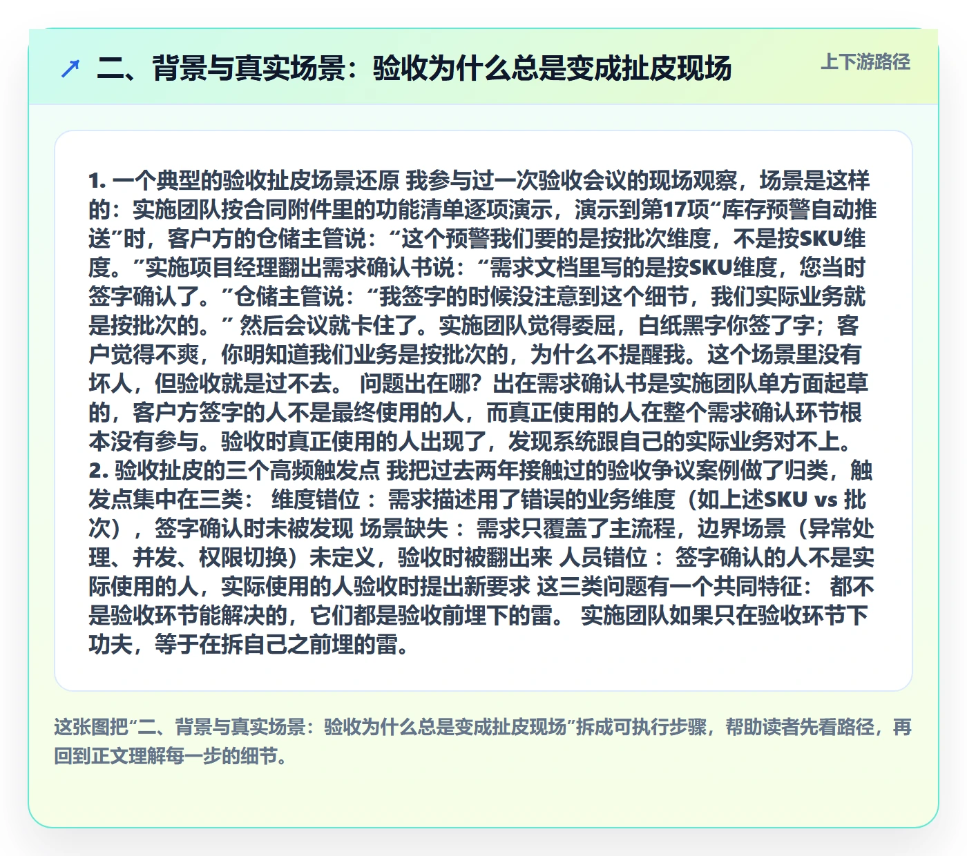 二、背景与真实场景:验收为什么总是变成扯皮现场